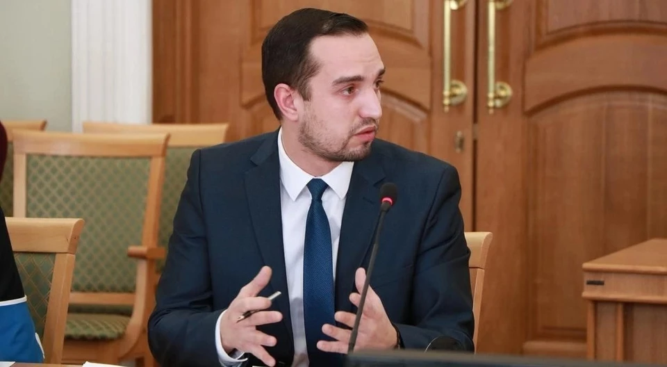 Георгий Парублев на заседании рабочей группы.