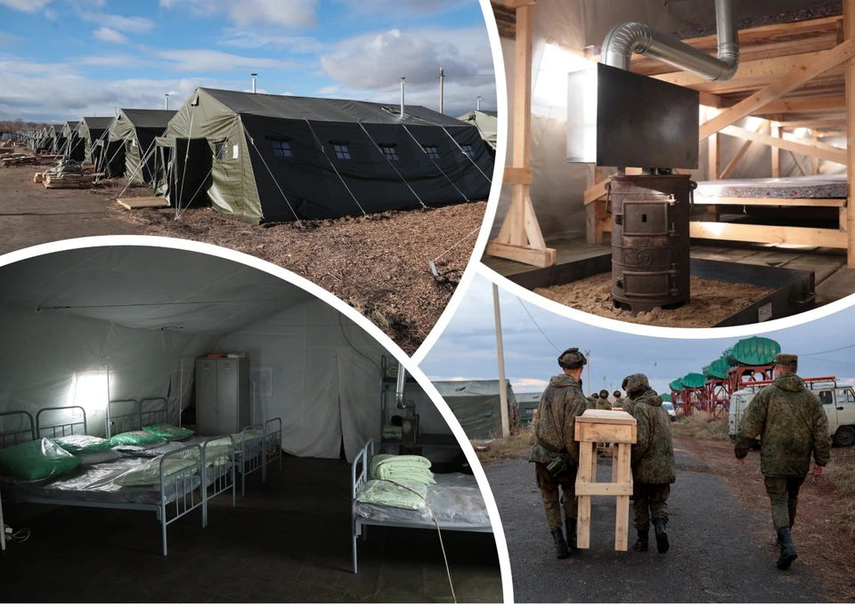 Лагерь построили за 12 дней. Фото: pravmin.gov74.ru