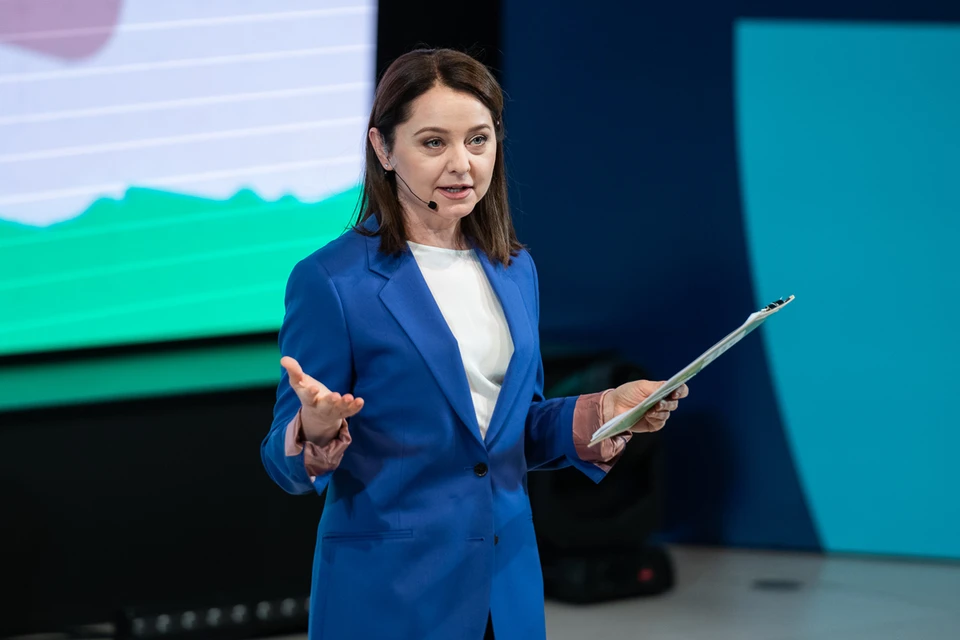 Валентина Рубцова провела экологическую лекцию для участников международного экологического фестиваля «ЭКОфест». Фото: АНО «Национальные приоритеты».