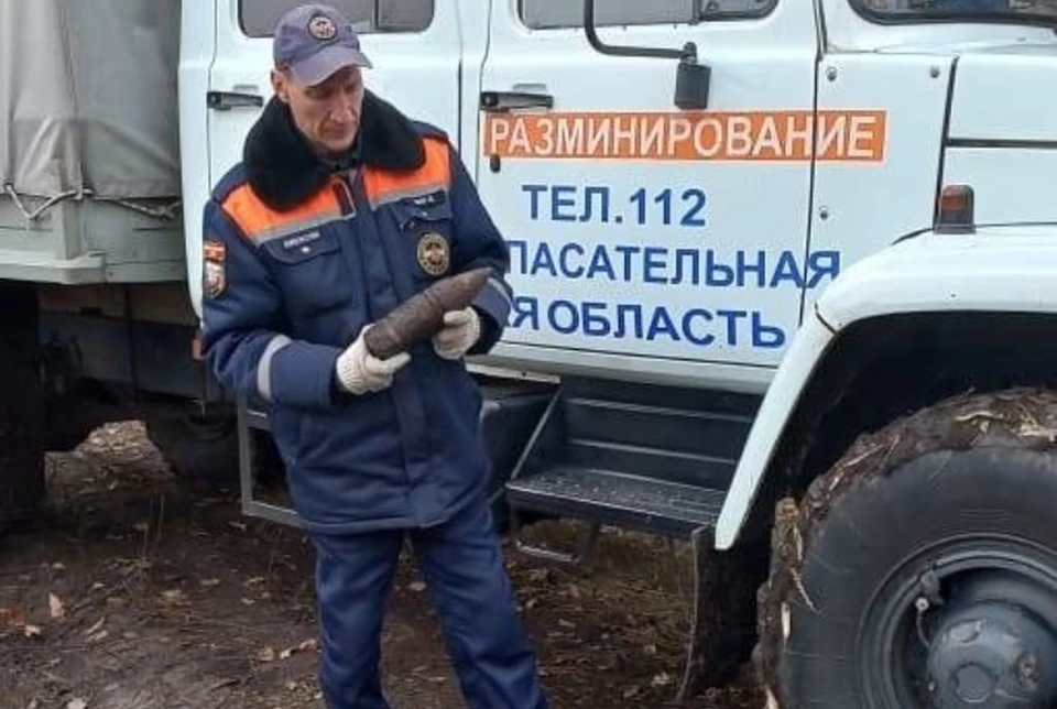 Снаряды нашли в Золотухинском районе
