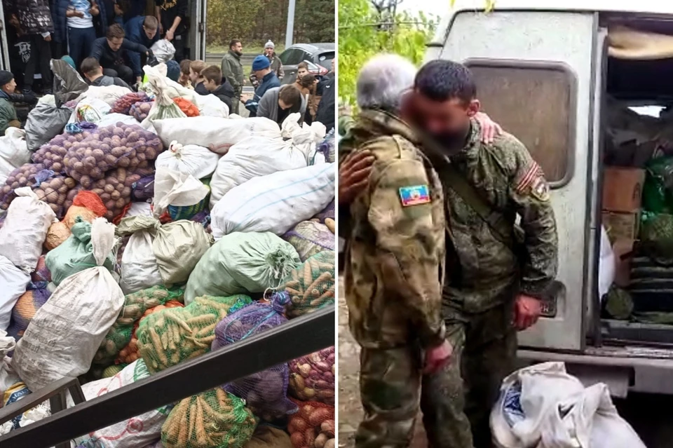 Для бойцов фронта такая помощь бесценна. Фото: Владимир Айметов