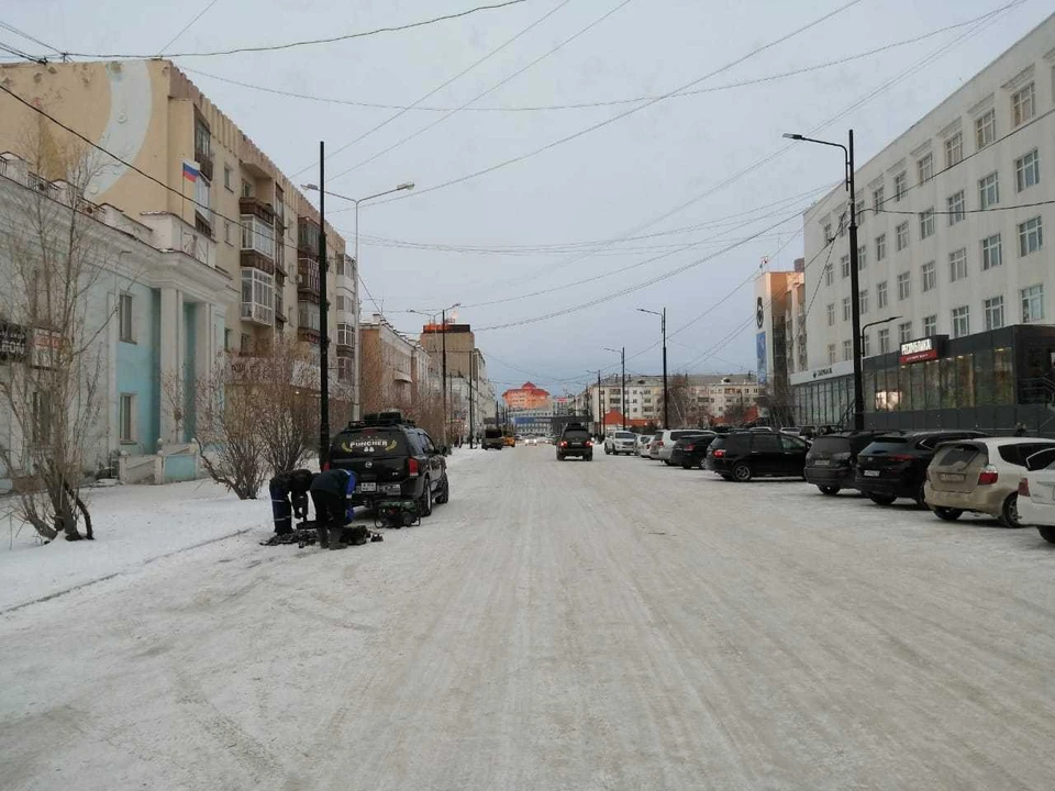 Якутск ленина. Проспект Ленина Якутск. Панорама проспект Ленина г Якутск. Якутия и Украина. Проспект Ленина Якутск ремонт.