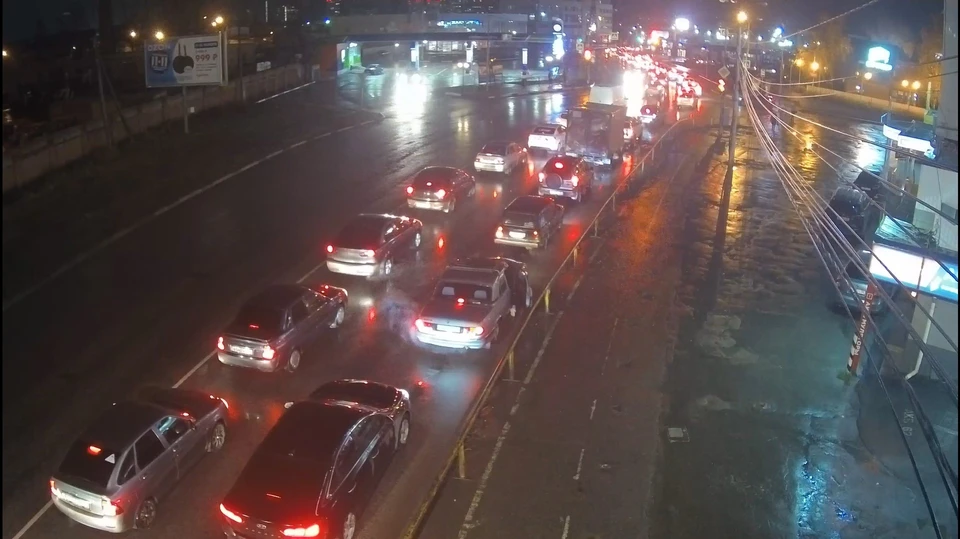 Проезд Яблочкова в 18:53. Фото: ryazan.camera