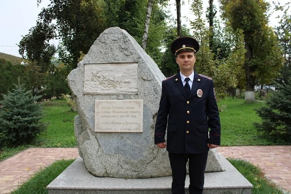 Дмитрий Садовников представит Адыгею на федеральном этапе конкурса «Народный участковый-2022». Фото: пресс-служба МВД Адыгеи