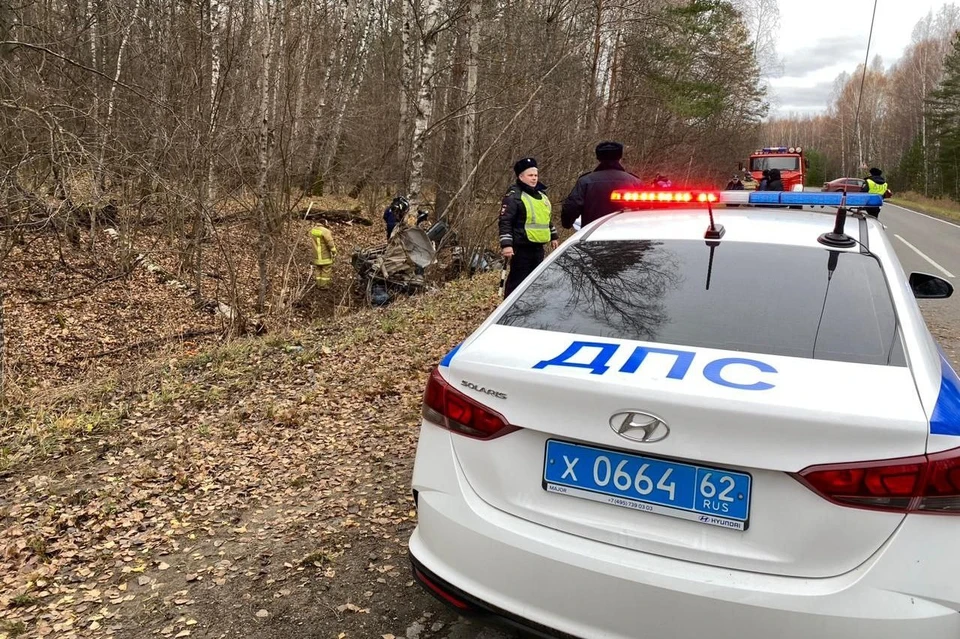 В страшной аварии в Касимовском районе погибли четыре человека