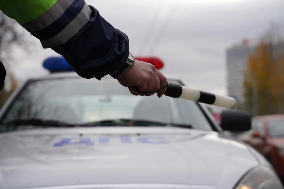 Подозреваемого задержали инспекторы ГИБДД