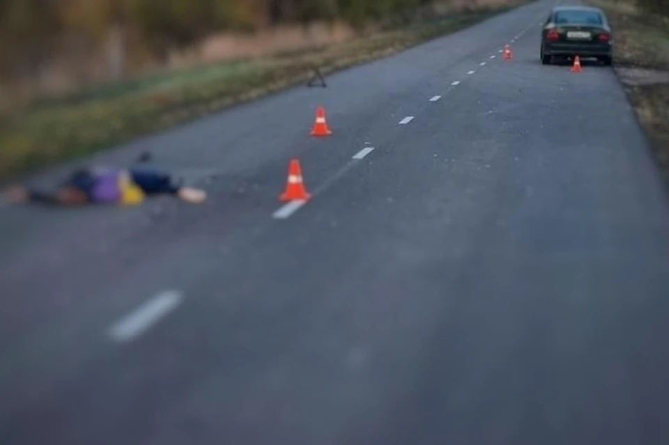 Женщина скончалась до приезда скорой Фото: пресс-служба УГИБДД ГУ МВД РФ по Краснодарскому краю
