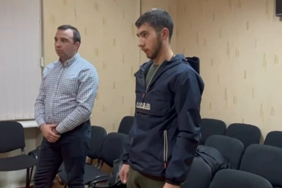 Мужчину взяли под стражу в зале суда