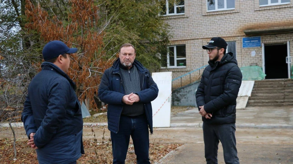 Фото харабали поликлиники ремонт