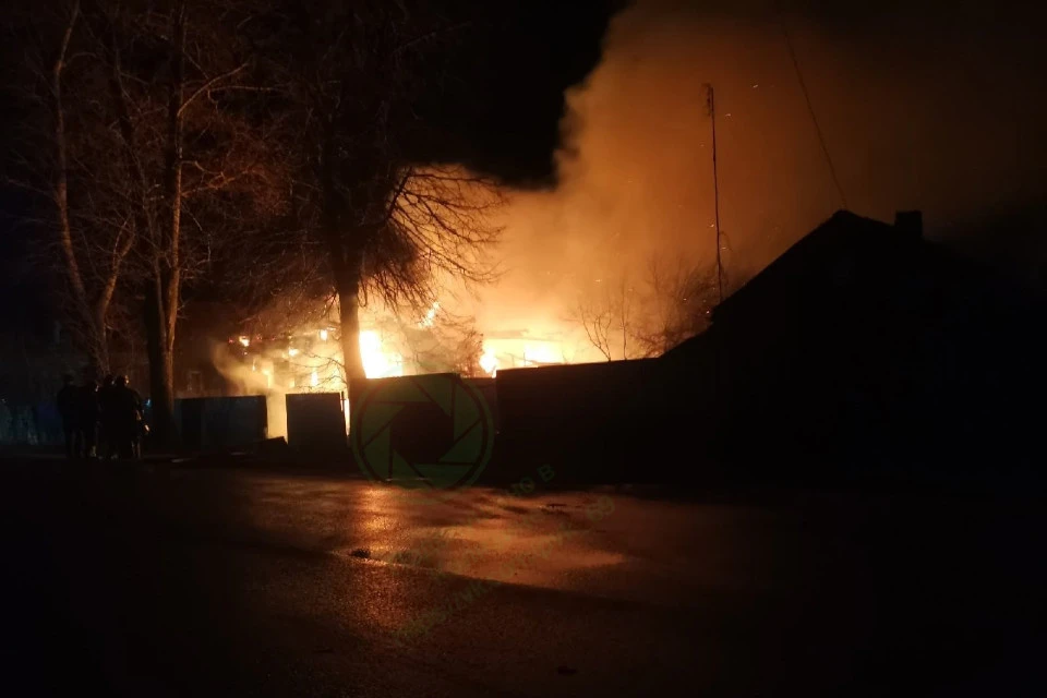 Пожар был сильный. Фото: https://vk.com/pvk_69