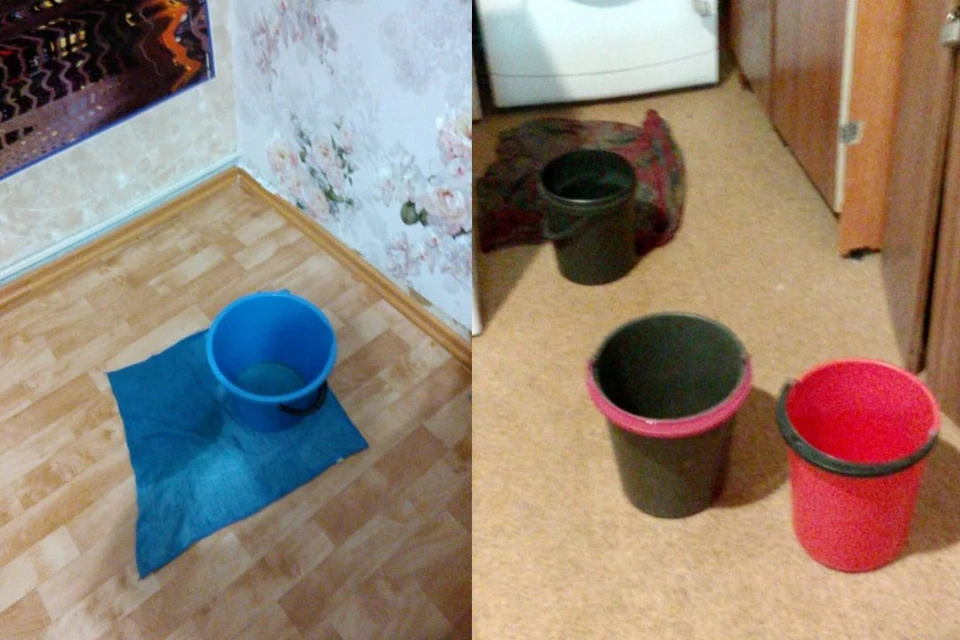 В квартирах у людей буквально идет дождь. Фото: предоставлено героями материала