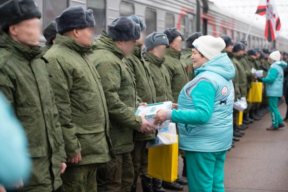 Мобилизованные тюменцы отправились в зону СВО