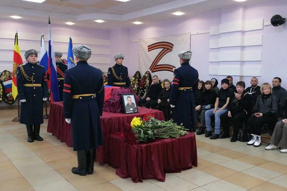 В Кашине простились с погибшим в ходе СВО военнослужащим Алексеем Бутиным Фото: администрация Кашинского городского округа