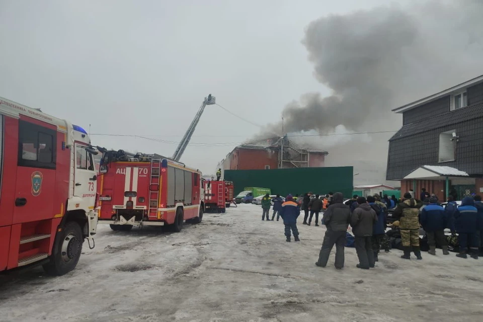 Площадь горения составляет 360 квадратных метров