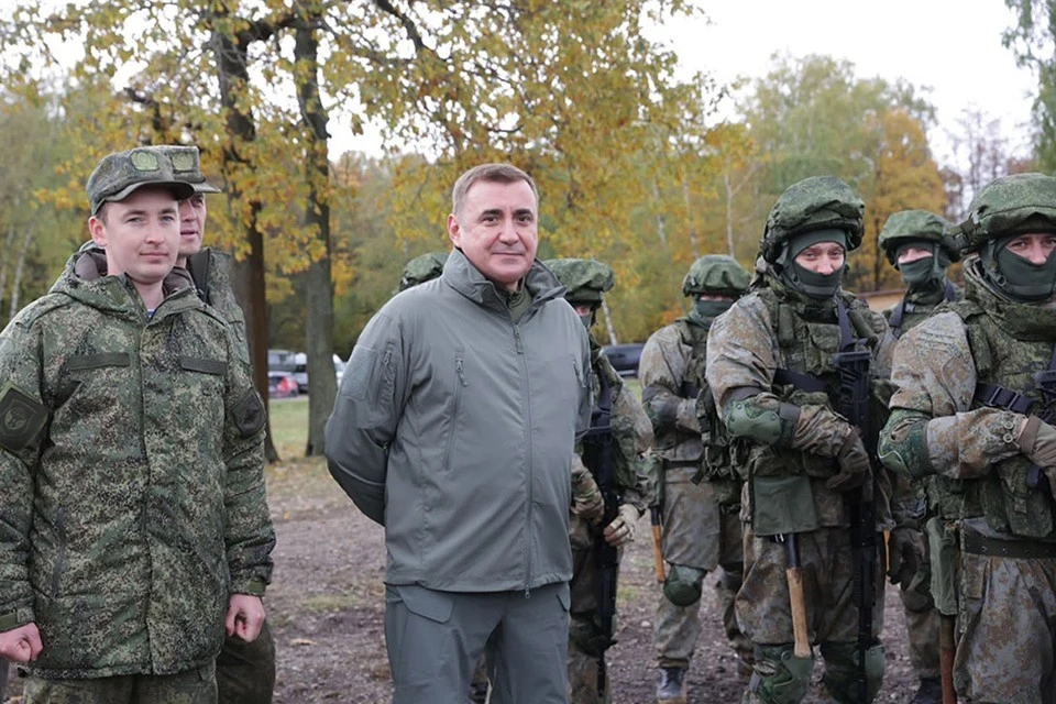 Помощь мобилизованным и их семьям находится на особом контроле главы региона Алексея Дюмина. Фото: пресс-служба правительства Тульской области.