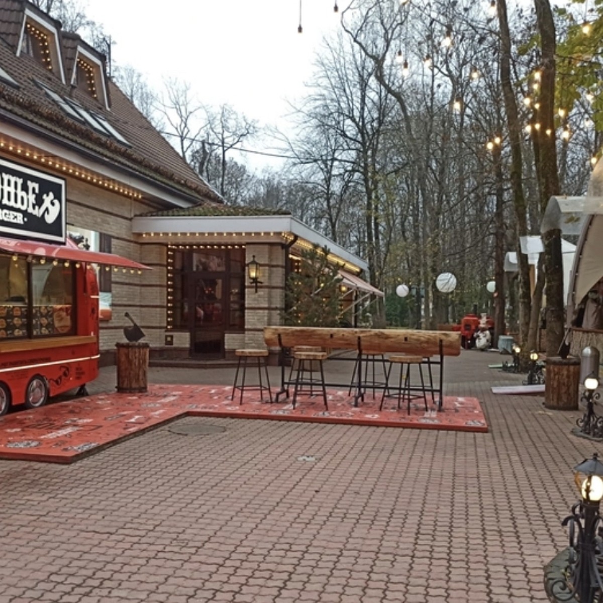 реконструкция кафе