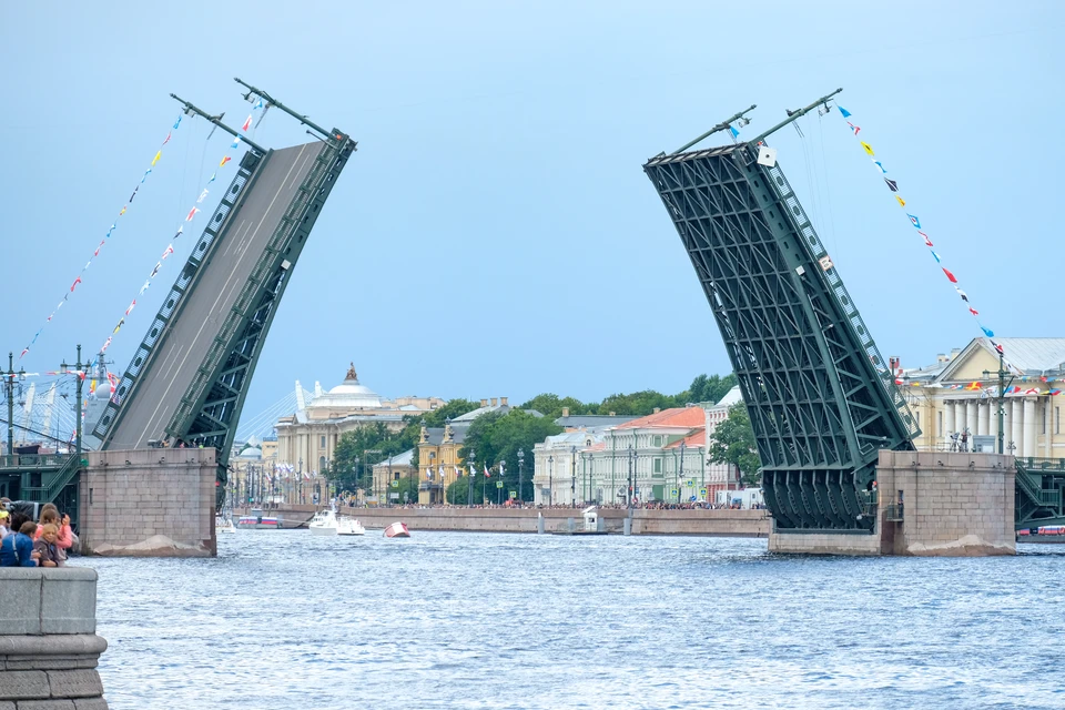 Питерские Мосты Разводные Фото