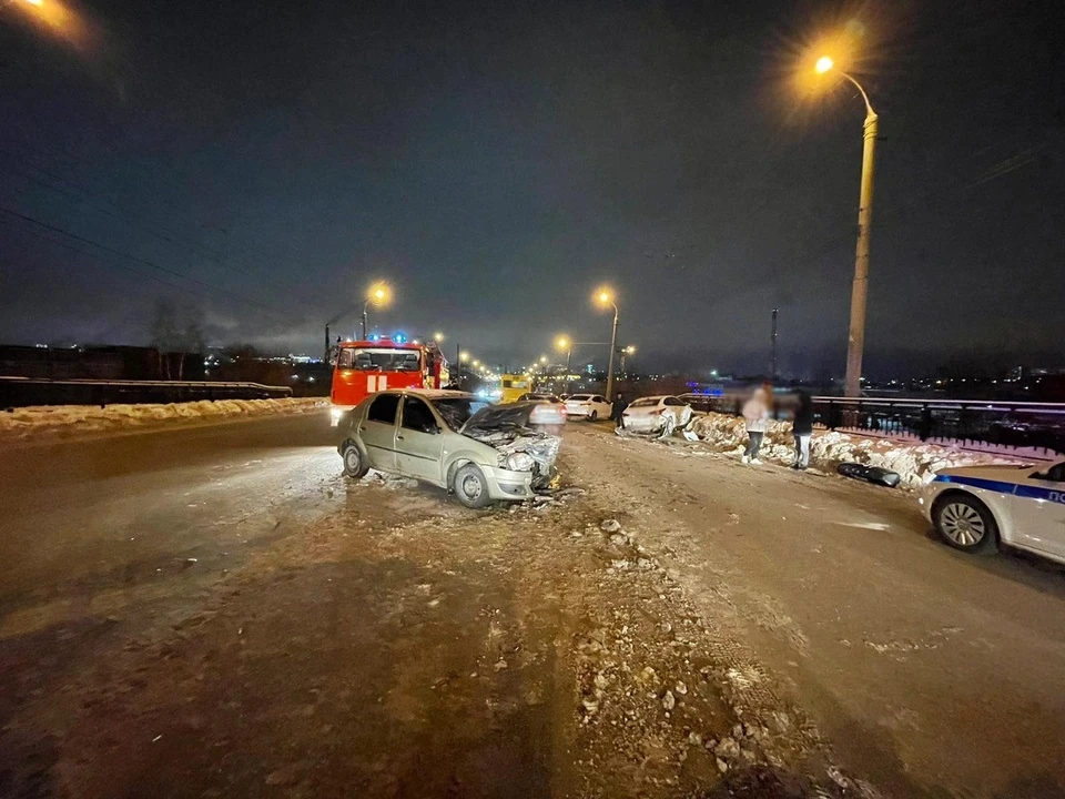 Водитель Renault Logan не справился с управлением. Фото: 1 отдел УГИБДД МВД по Удмуртии
