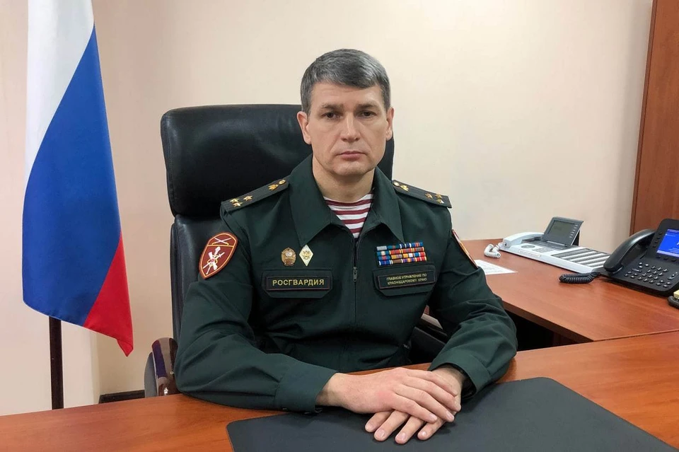 Михаил Барынькин. Фото: Росгвардия