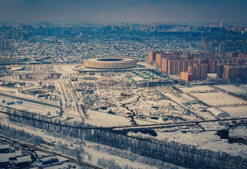 По прогнозам, Краснодар ждет холодная зима. Фото: Евгений Таранжин