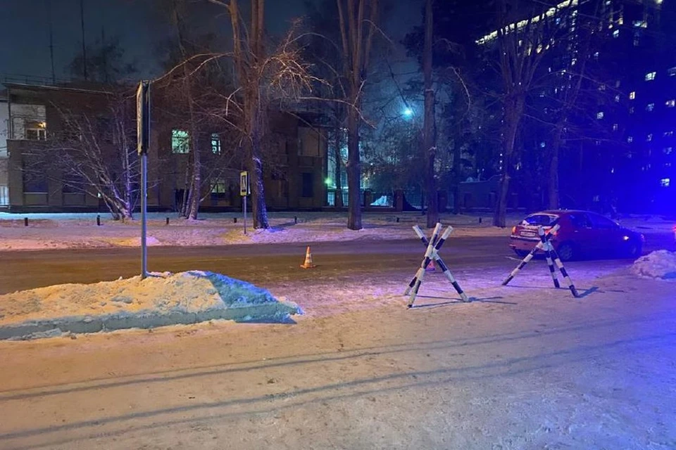 В Новосибирске иномарка сбила ребенка, переходившего дорогу. Фото: Госавтоинспекция по Новосибирску
