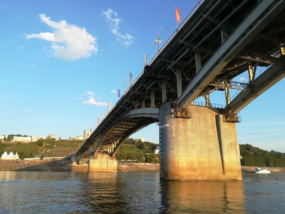 Макет плашкоутного моста предложили установить на Благовещенской площади в Нижнем Новгороде.