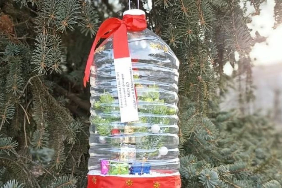 Гоночная машина из пластиковой бутылки Легкие поделки для детей