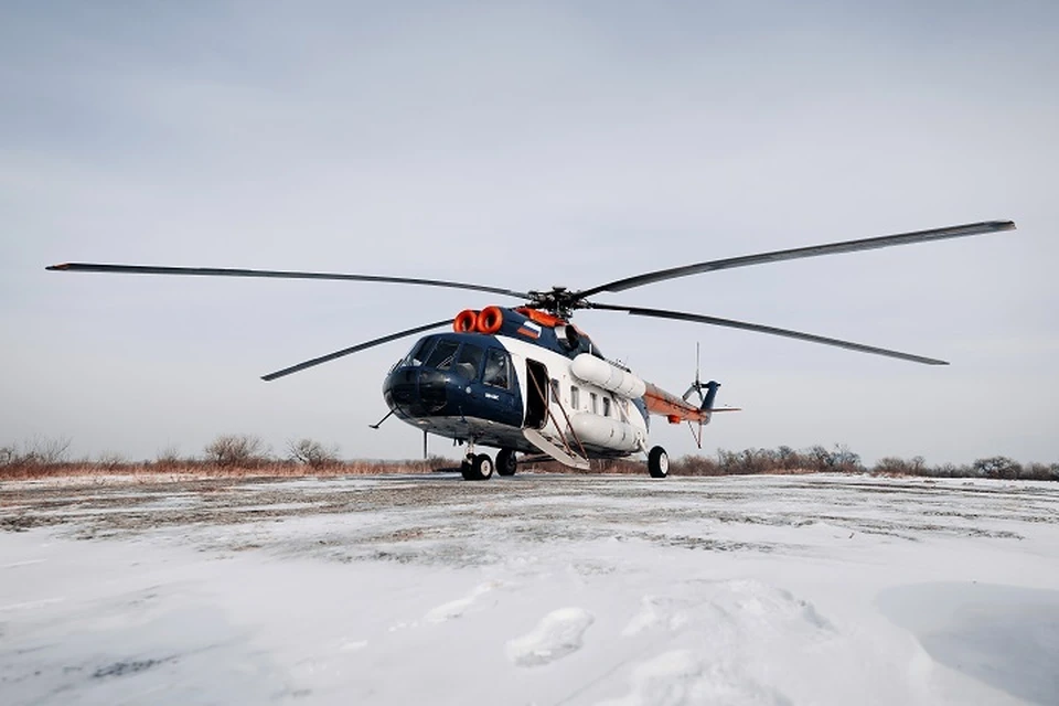 Вертолет Ми-8. Фото тематическое