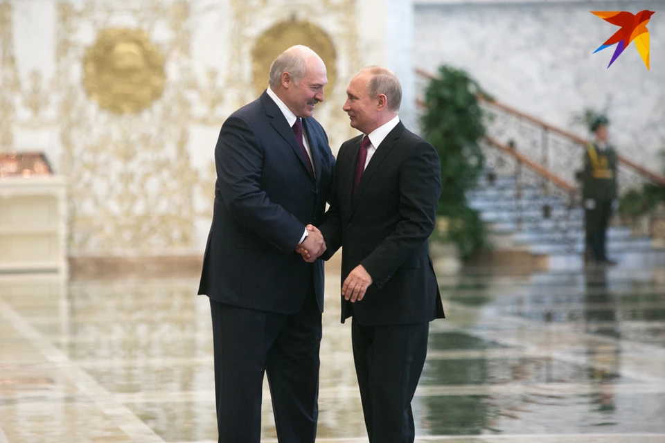 Александр Лукашенко и Владимир Путин встретились 19 декабря 2022 года в Минске. Снимок использован в качестве иллюстрации. Фото: Архив "КП"
