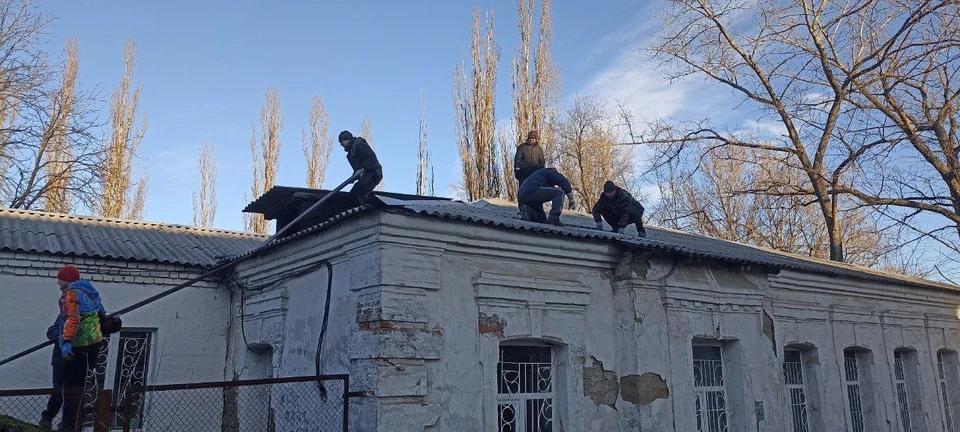 Здание местной больницы