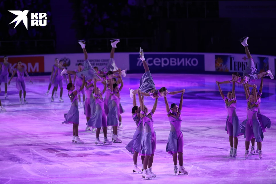 Церемония открытия чемпионата России по фигурному катанию в Красноярске 2023