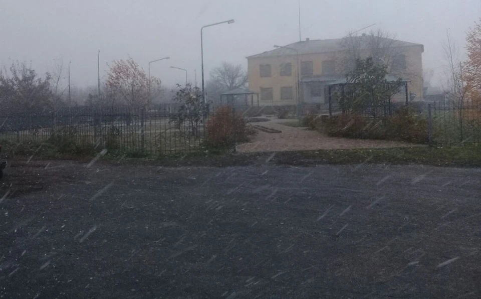 Местами небольшие осадки в виде дождя и мокрого снега.