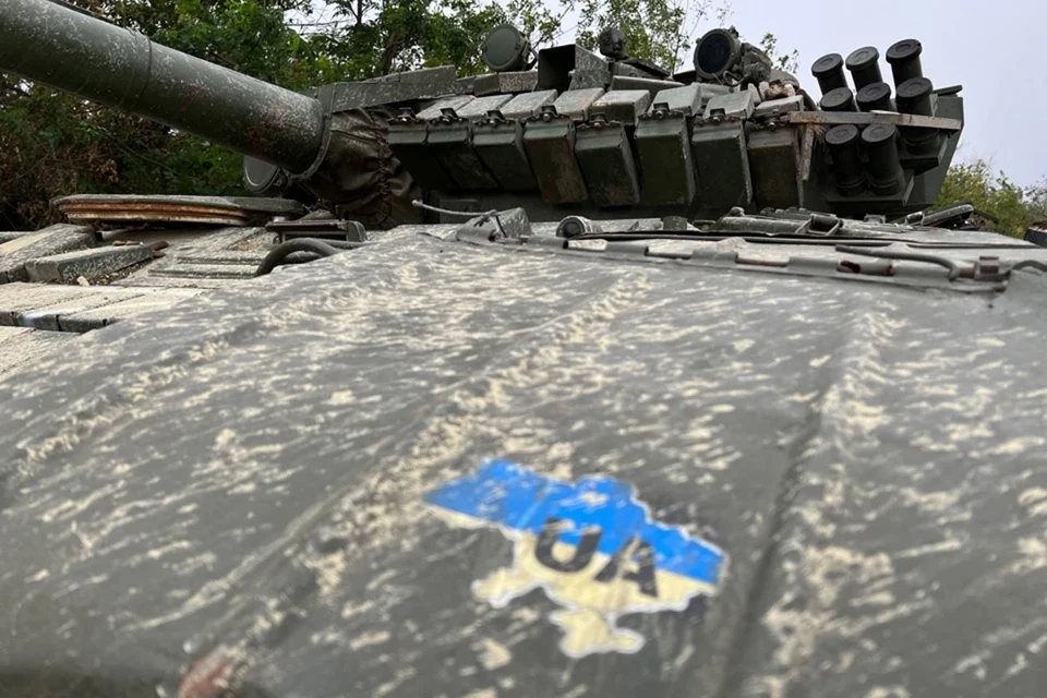Российские военные уничтожили два украинских танка на Донецком направлении