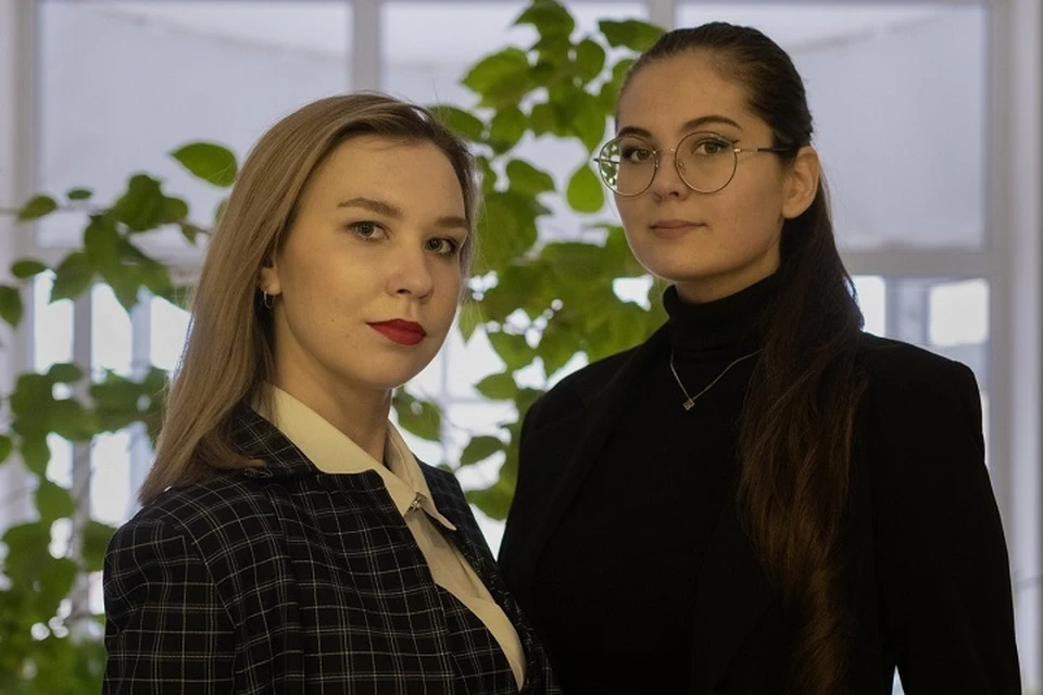 Авторы проекта — студентки факультета архитектуры и дизайна Мария Сливкина и София Габдушева / Фото: СамГТУ