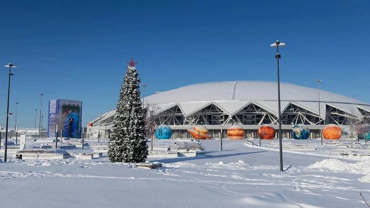 На стадионе «Солидарность Самара Арена» в новогодние праздники заработает  каток - KP.RU