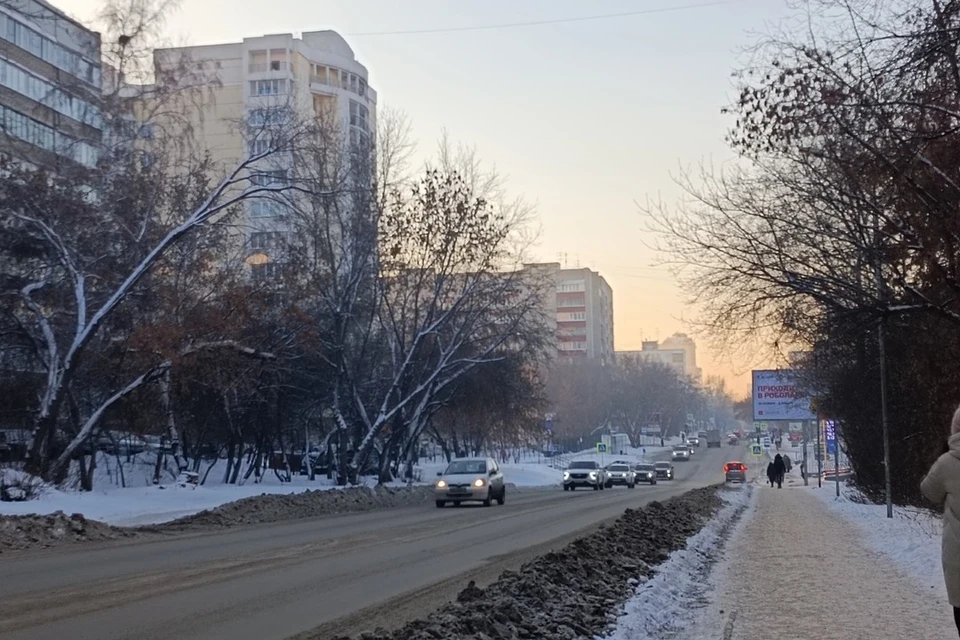 Новосибирск неожиданно освободился от пробок утром.