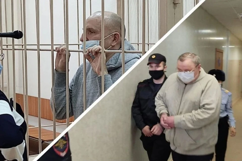 Экс-зампрокурора Новосибирской области Андрей Турбин (справа) в суде признал свою вину во взяточничестве. Фото: Управление судебного департамента НСО