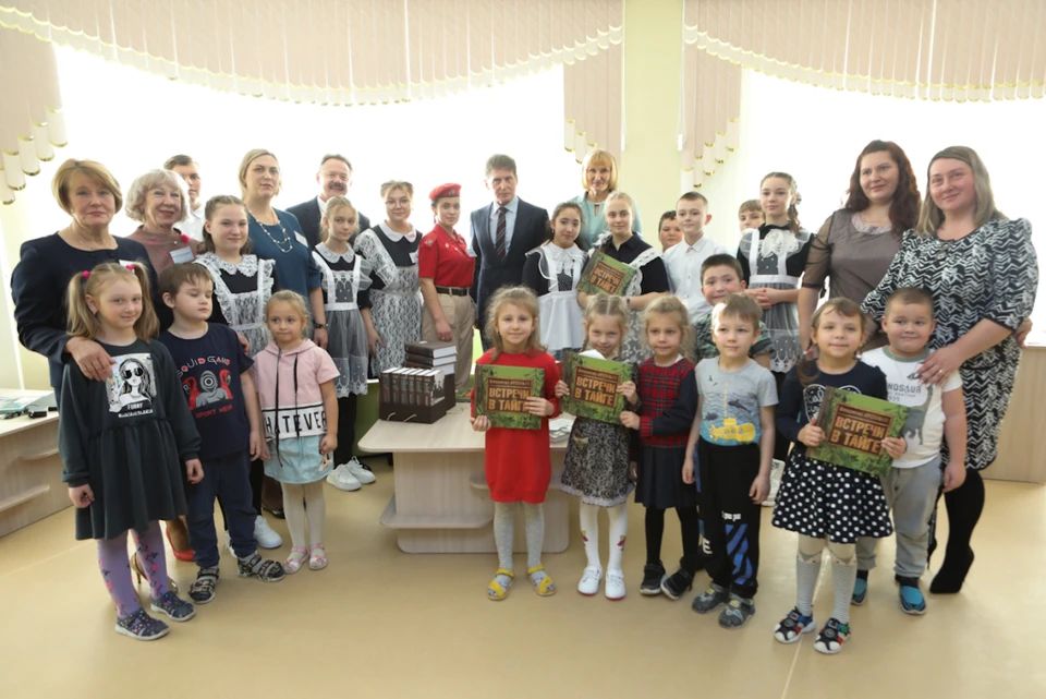 Школа предназначена для детей Новолитовска и еще четырех сел.