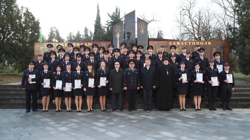 Событие было подытожено памятным фотографированием. Фото: 92.мвд.рф