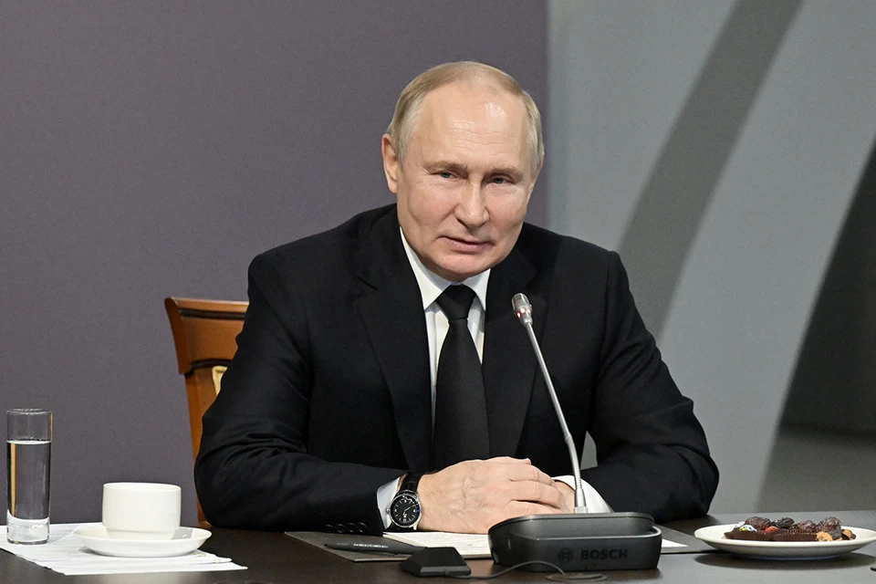 Путин объяснил, что смысл спецоперации в прекращении конфликта на Донбассе. Фото: Илья Питалев/POOL/ТАСС