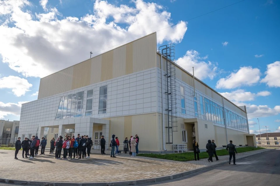 Одно из знаковых достижений - новый ФОК на улице Шевченко. Фото: sev.gov.ru