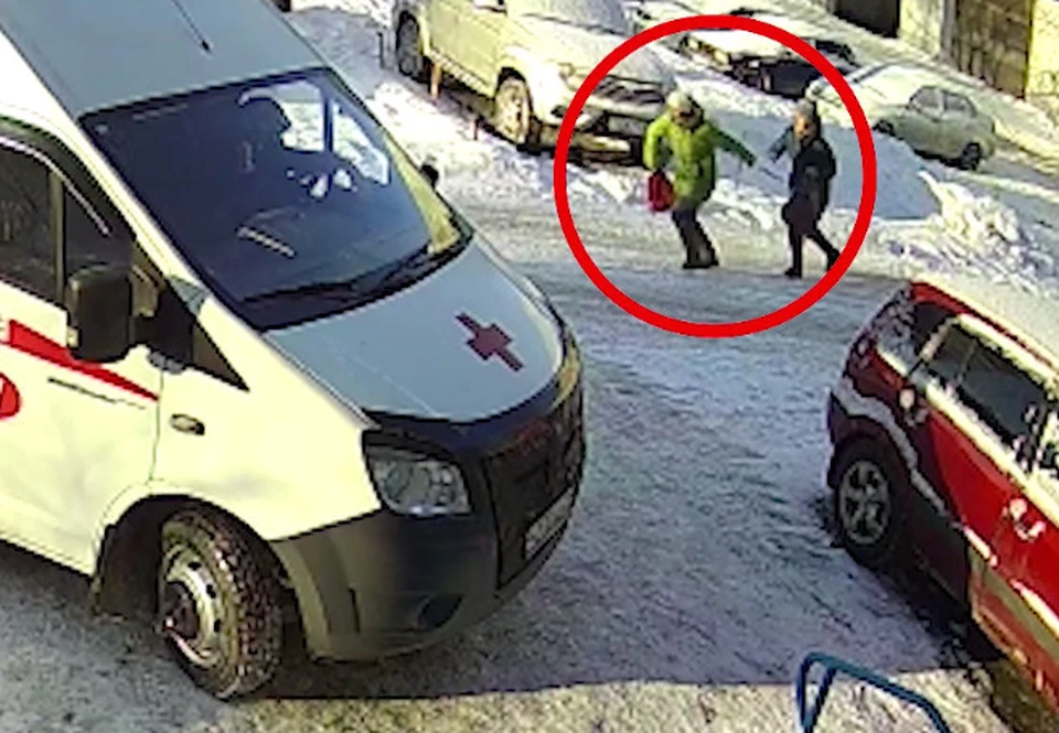 Фото: стоп-кадр видео пресс-службы полиции Омской области.