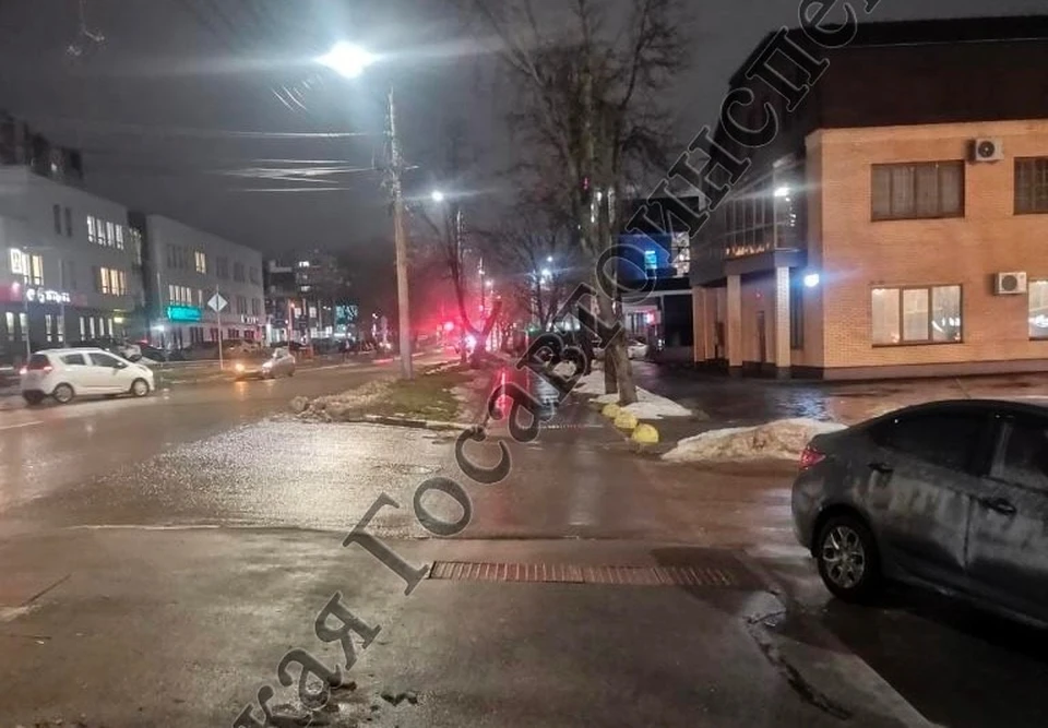В Туле водитель автомобиля Hyundai сбил пешехода
