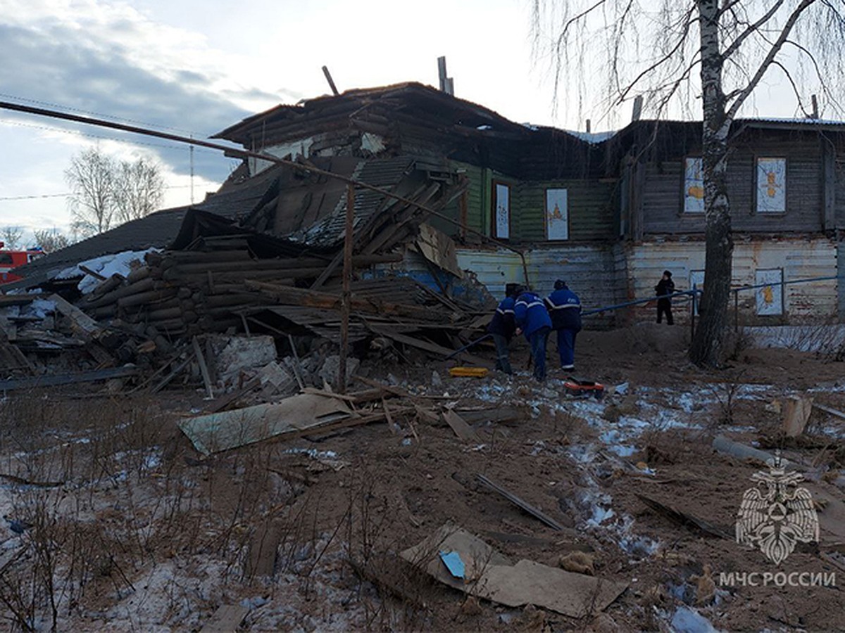 Взрыв газа произошел в расселенном доме в Лукоянове: Два человека  пострадали, еще один оказался под завалами - KP.RU