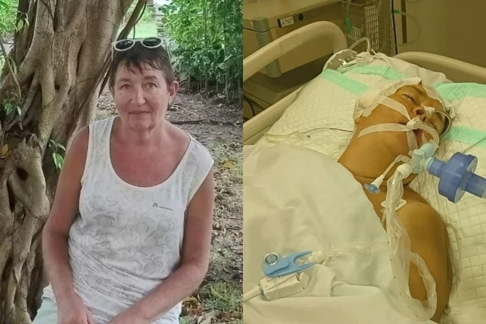 Жительница Новосибирска, впавшая в кому на Бали после инсульта, осталась в больнице без страховки. Фото: предоставлено Натальей Новосельцевой.