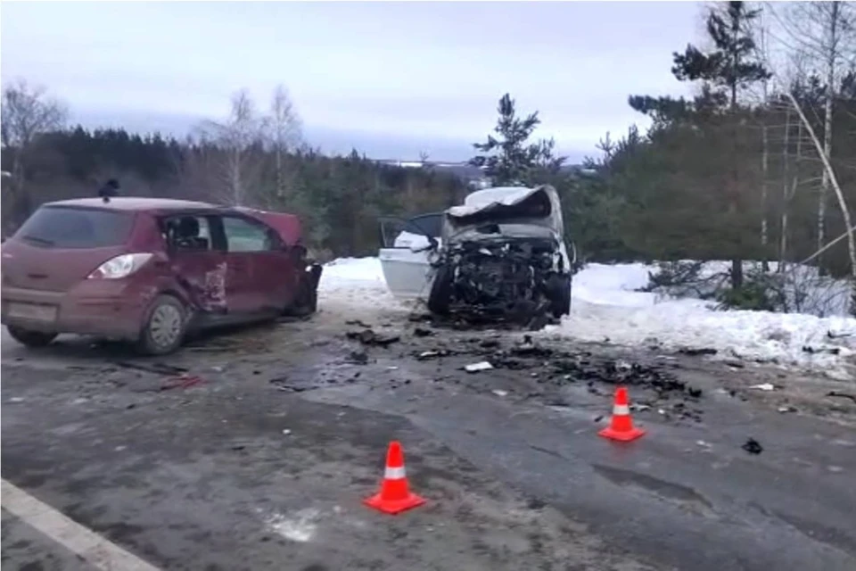 Авария произошла 22 января. Фото: УГИБДД ГУ МВД по Нижегородской области.