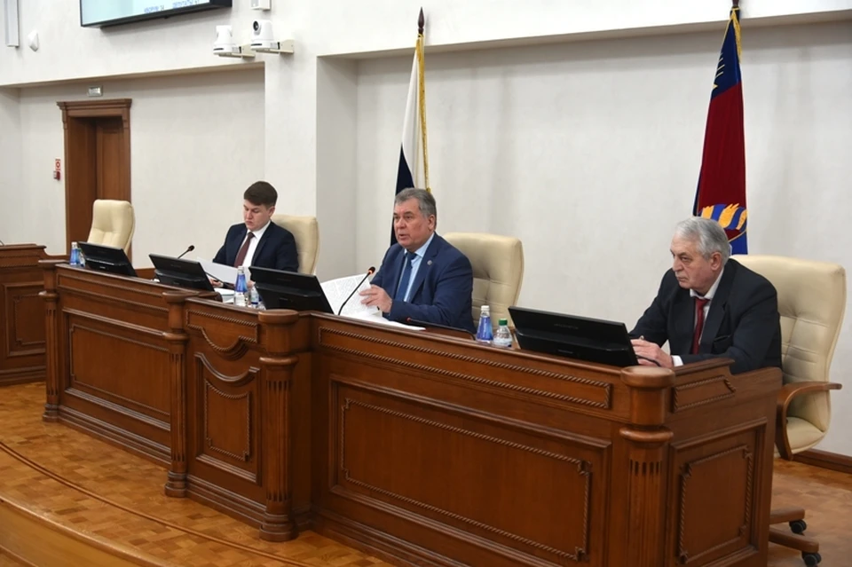 Предложение КПРФ обсуждали 26 января на сессии Алтайского краевого заксобрания