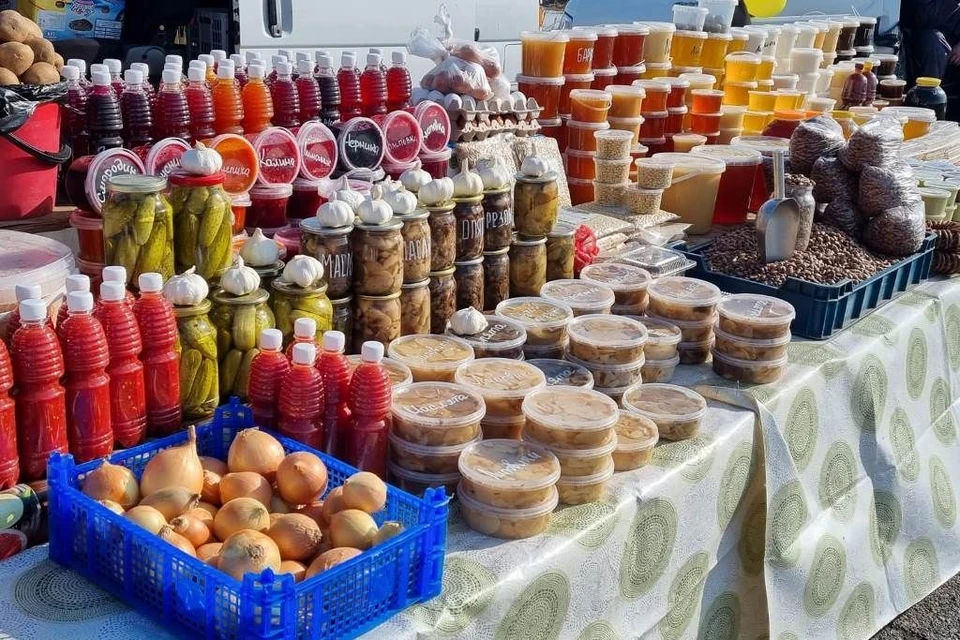 Ярмарка в столице Приморья.