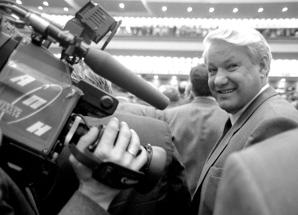 Борис Ельцин край не доверительно общался с тогдашним американским лидером