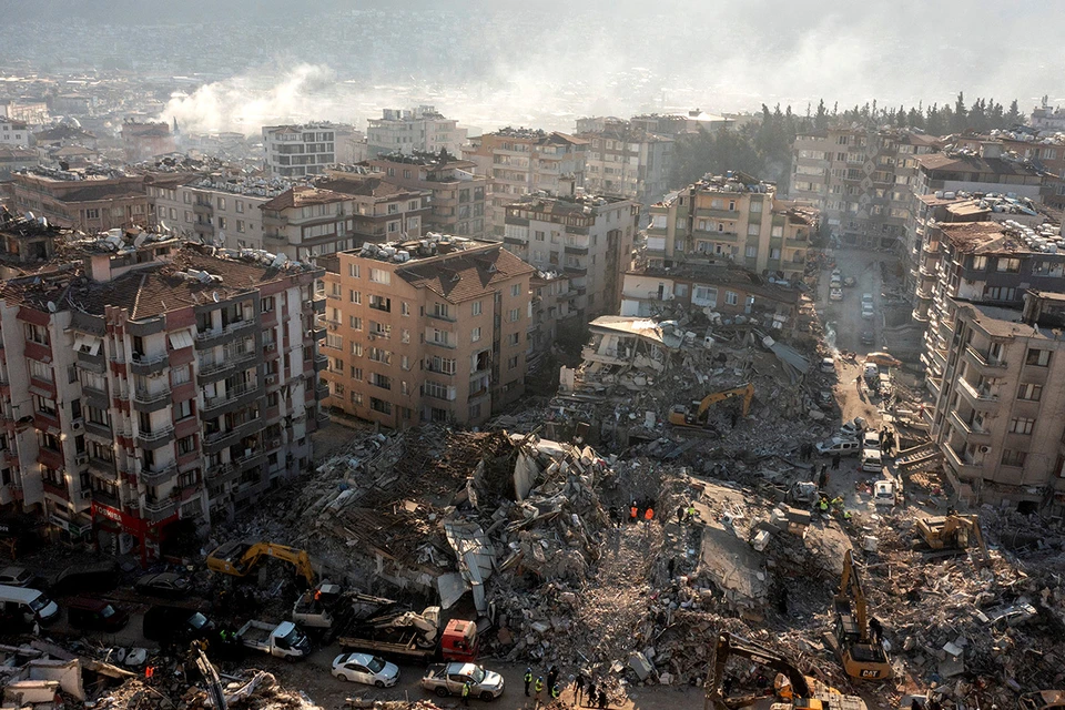 6 февраля в Турции и Сирии мощное землетрясение разрушило города.